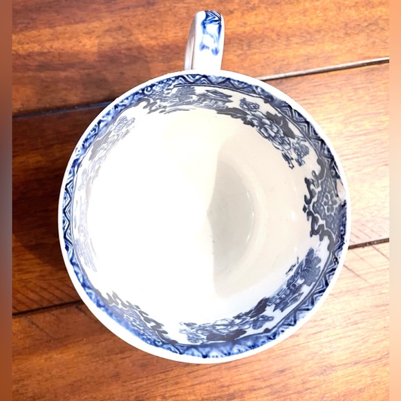 RARE FIND — Antique Blue Flow Coffee Cup but no Makers Mark - Picture 4 of 6